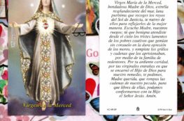 Oración a la Virgen de la Merced