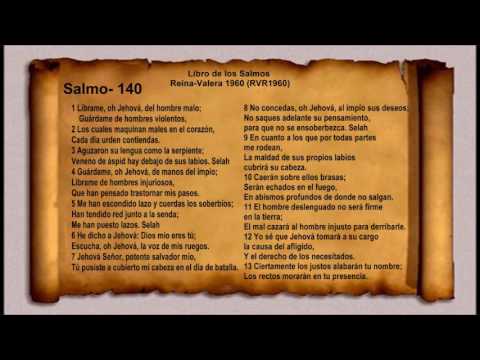 Salmo 140 de la Biblia Catolica