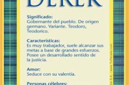 Significado de Derek en la Biblia