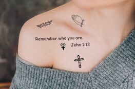 Texto Bíblico Tatuajes de Versículos Bíblicos