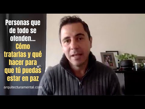 Como se le llama a la persona que se ofende con facilidad