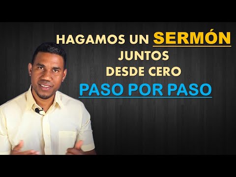 Cómo predicar la palabra de Dios por primera vez