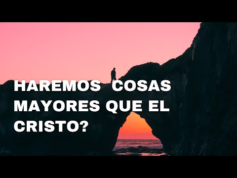 Mayores cosas harán en mi nombre, versículo.