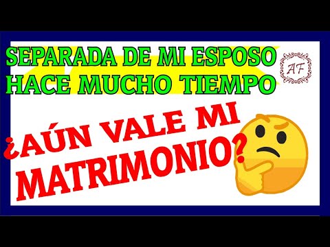 Mi esposo se quiere divorciar, y yo no quiero