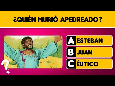 Preguntas de la Biblia con respuestas cortas