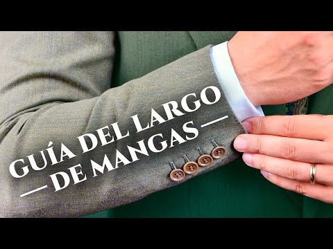 Hasta donde debe llegar la manga del saco Hasta donde debe llegar la manga del saco