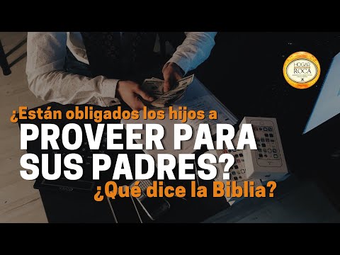 Los hijos deben ayudar a sus padres económicamente