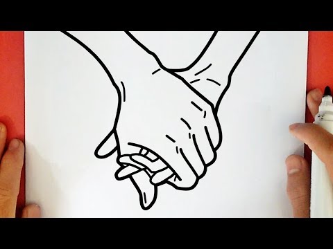 Imágenes de manos unidas de hombre y mujer