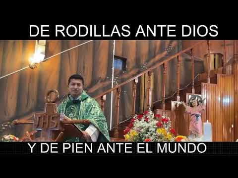 De pie ante el mundo, de rodillas ante Dios