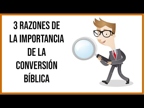 Qué significa conversión en la Biblia