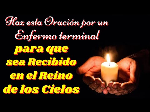 Palabras de despedida a un enfermo terminal