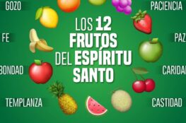 Imágenes de los 12 frutos del Espíritu Santo