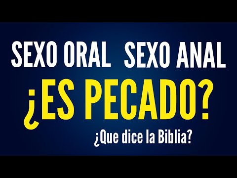 Es pecado tener relaciones por el ano