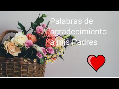 Agradecimientos de graduación a Dios y mis padres