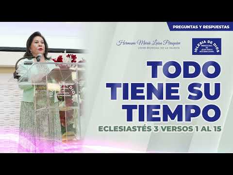 Eclesiastés 3, 1-8: todo tiene su tiempo