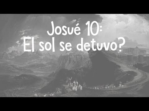 Explicación científica de cuándo el sol se detuvo
