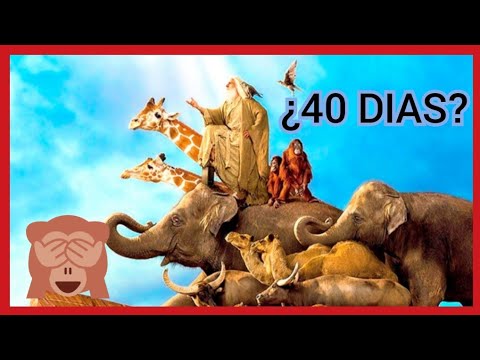 Cuantos días estuvo Noé en el arca, versículo.