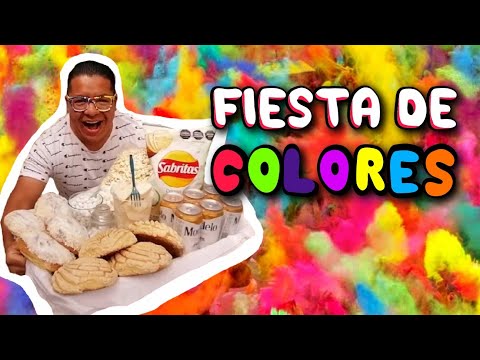 Cosas de color blanco, para fiesta de colores