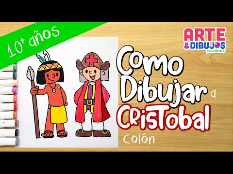 Dibujos de Cristóbal Colón y sus viajes