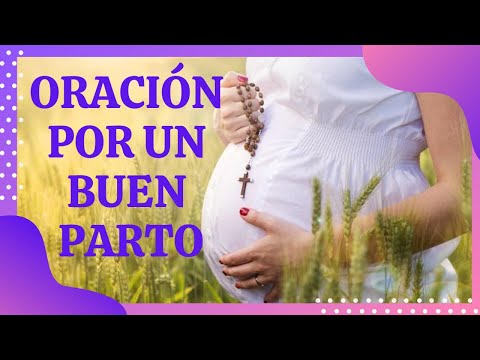 Oración para mujer que dará a luz