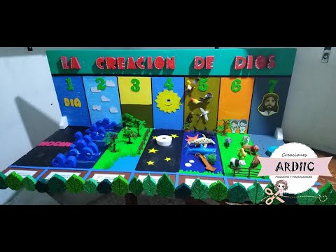 Imágenes de la creación de Dios para dibujar