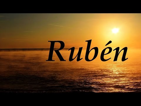 Qué significa Rubén en la Biblia