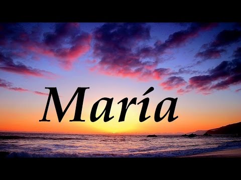 Qué significa el nombre de María de Jesús