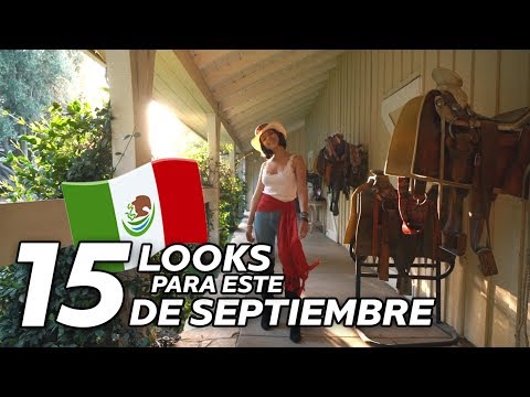 Como vestirse para el 15 de septiembre