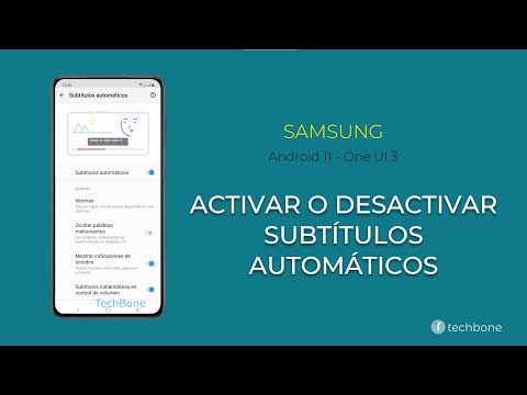 Cómo quitar los subtítulos de mi celular Samsung