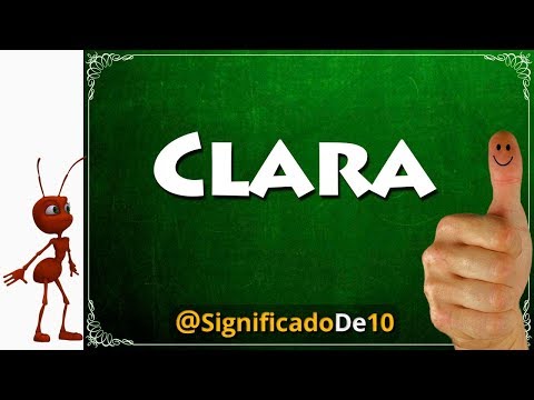 Significado del nombre Clara en la Biblia Significado del nombre Clara en la Biblia
