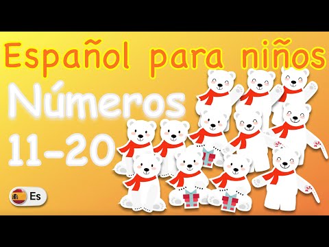 Números del 11 al 20 con nombre