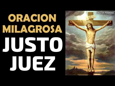 Para qué sirve la oración del justo juez Para qué sirve la oración del justo juez