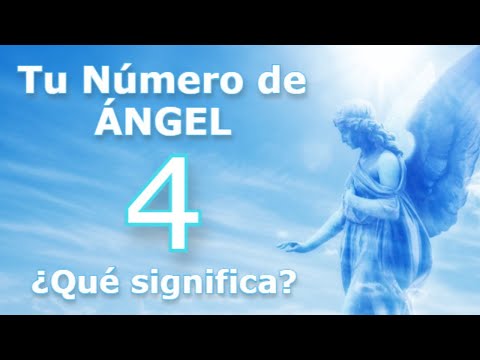 Qué significa el ángel número 4 en espiritualidad