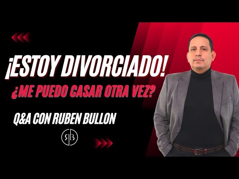 Me puedo casar, si no me he divorciado