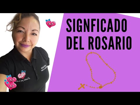 Significado de cargar un rosario en el cuello
