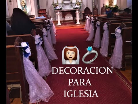 Cómo arreglar la iglesia para una boda