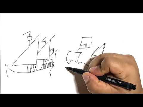 Dibujo de Cristóbal Colón a color Dibujo de Cristóbal Colón a color