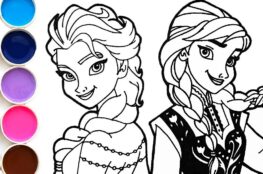 dibujo-de-elsa-y-ana-para-colorear